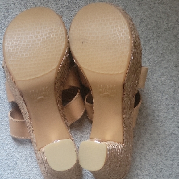 Stuart Weitzman Tan Women's Sandals Size 8 - Picture 4 of 8